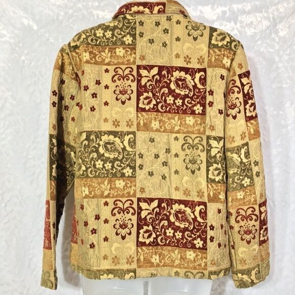 GOTCHA COVERED patchwork quilted embroidery coat - Picture 8 of 14